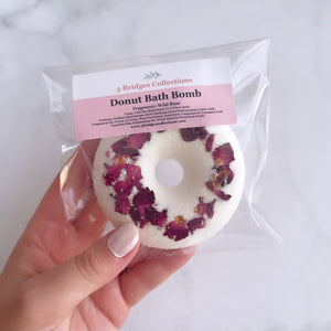 3 Bridges Collections - Wild Rose Bath Bomb